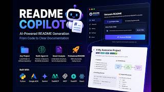 README Copilot 🚀 | Multi-Agent AI README Generator using Google ADK, Gemini & MCP | Kaggle AI Agents