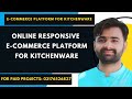 Online Kitchen | Online Responsive E Commerce Platform for Kitchenware Using PHp and Mysql #cs619