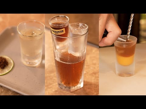 這杯 Shot 叫做手榴彈！歡迎挑戰｜墨西哥檳榔｜伯爵茶｜調酒百科 Stupid Bar