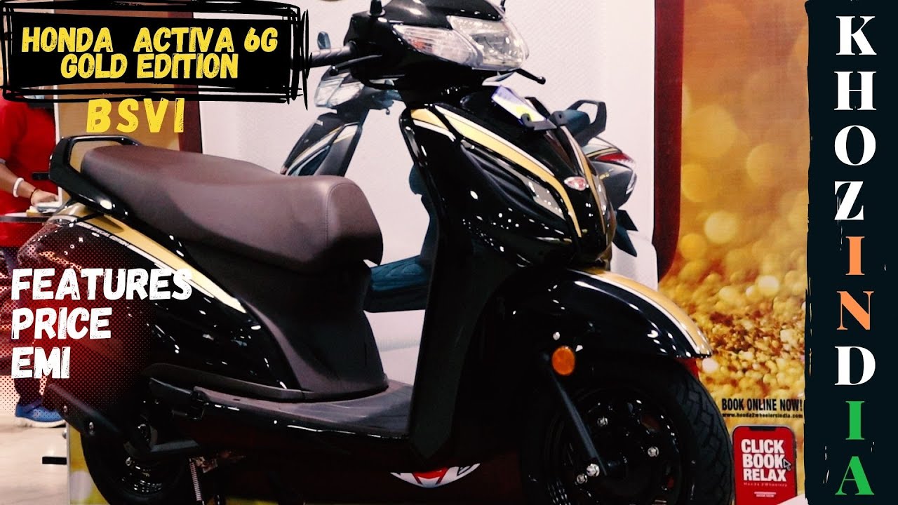 Honda Activa 6G BS6 launched in India, price starts at Rs 63,912