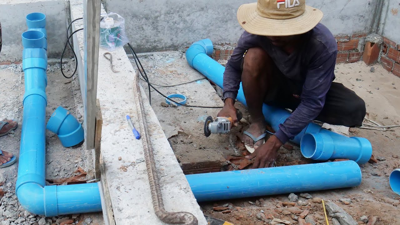 How To Install A House Water System Water Pipes Connection ( Part 1