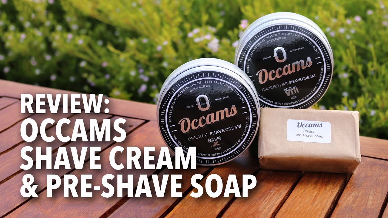 Occams Shave Cream Pre Shave Soap Review YouTube Occams shave cream pre shave soap review youtube