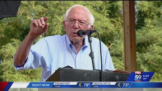Sen. Sanders visits West Lafayette to rally support for $3.5 trillion budget bill