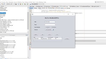 1705101008 Reza Meika Mustofa Cetak Laporan Data Mahasiswa Menggunakan Netbeans