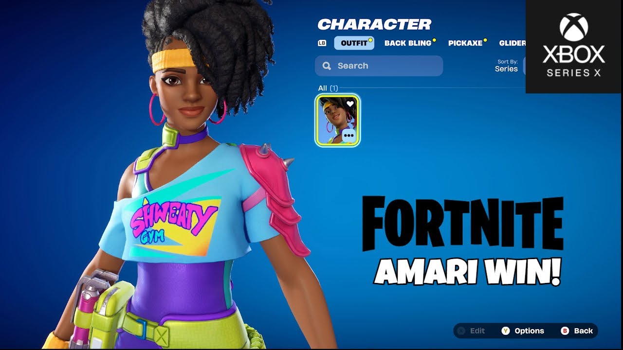 FORTNITE AMARI WIN! XBOX CHAPTER 7 SEASON 1