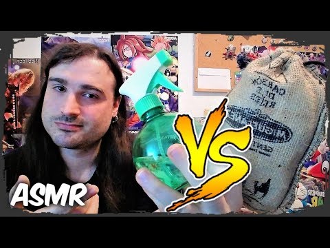 ASMR | BATALLA DE SONIDOS | AGUA VS PAPEL - DOBLE SONIDO EN TUS OÍDOS