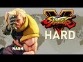 Street Fighter V - Nash Arcade Mode (HARD)