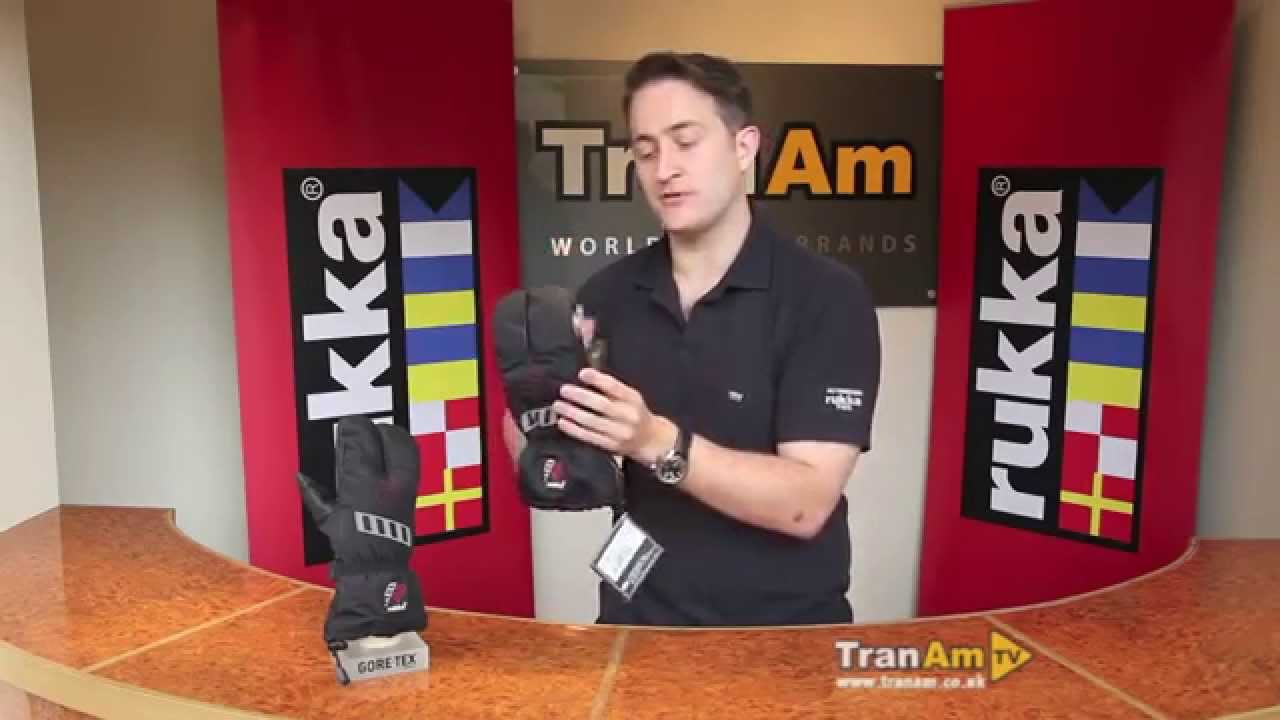 RUKKA GTX 3 Fingers Goretex Motorcycle Gloves