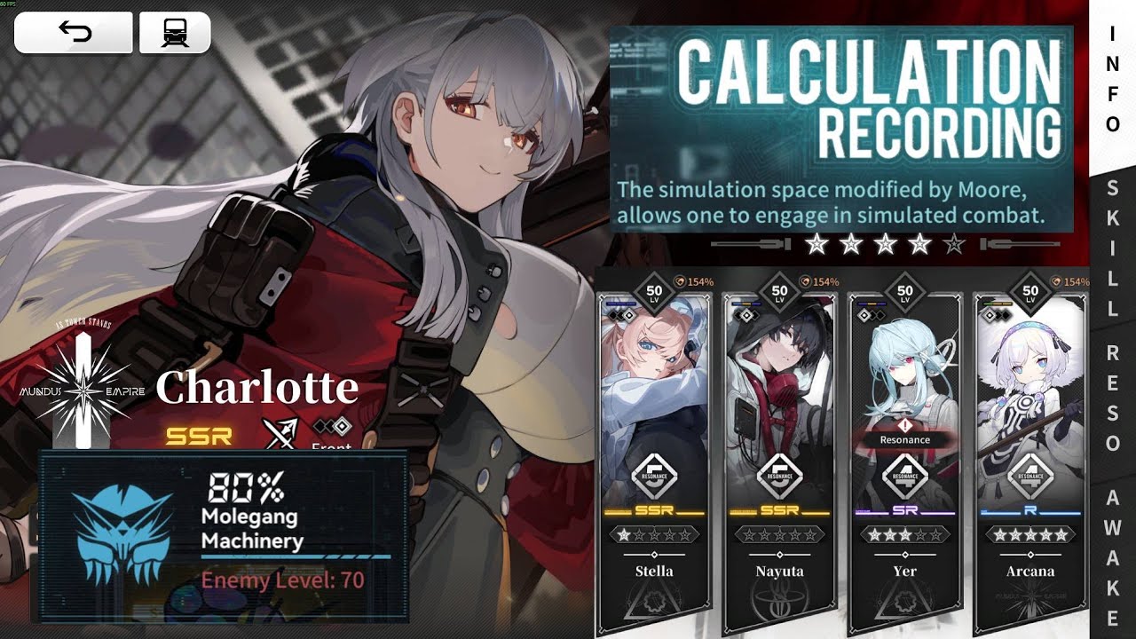 Charlotte Leader vs Lev70 Molegang Machinery boss - Resonance Solstice