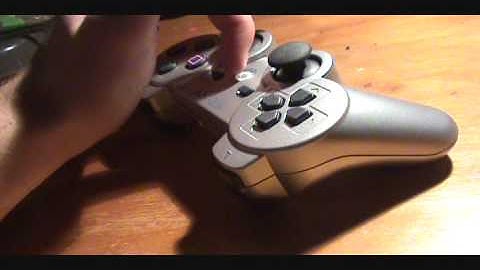 silver green ps3 controller mod