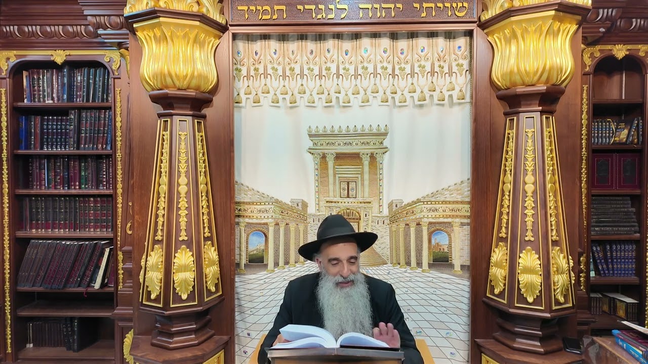 הרב מאיר דוד שמואלי שליט"א - הלכות שבת שולחן ערוך סימן רצ"א