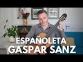 Capture de la vidéo Españoleta By Gaspar Sanz. Matthew Mcallister (Guitar).