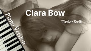 Clara Bow (Piano Version) - Taylor Swift | Lyric Video