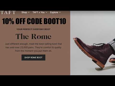 Taft Discount Code