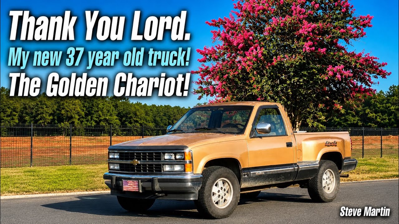 My new 37 year old truck. Thank You Lord!