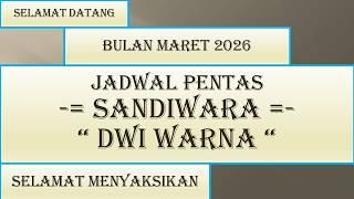 Jadwal Sandiwara - Dwi Warna - Maret 2026 - Kumpulan Jadwal Sandiwara hari ini - LIVE KJPS STREAMING