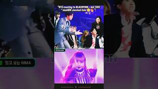 BTS army reaction to BLACKPINK but this moment shocking fan's #shorts