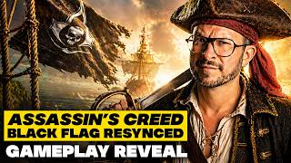 Assassin's Creed Black Flag Resynced REVEAL 🏴‍☠️ GAMEPLAY et TRAILER dévoilés en DIRECT !!!