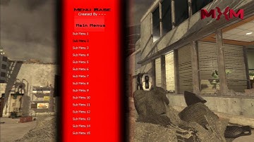 Mw2 CFG Patch Menu Base - Download Now!