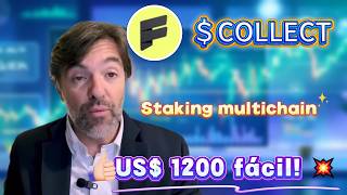 Staking de alto rendimento: $COLLECT em Collect on Fanable com  real