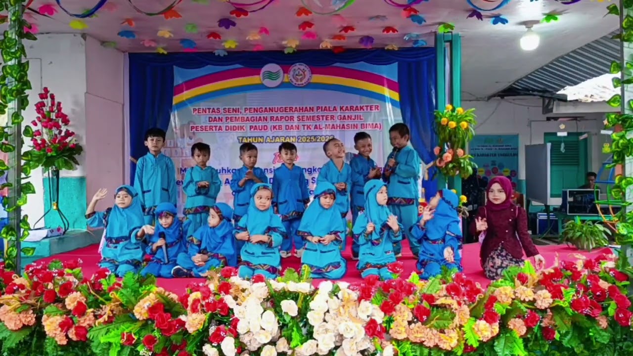 Pembagian raport semester 1 B1 Mirza & A2 Shabira ❣️