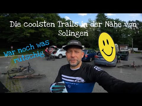 Die geilsten Trails in der Nähe von Solingen, aber Vorsicht wenn es feucht ist