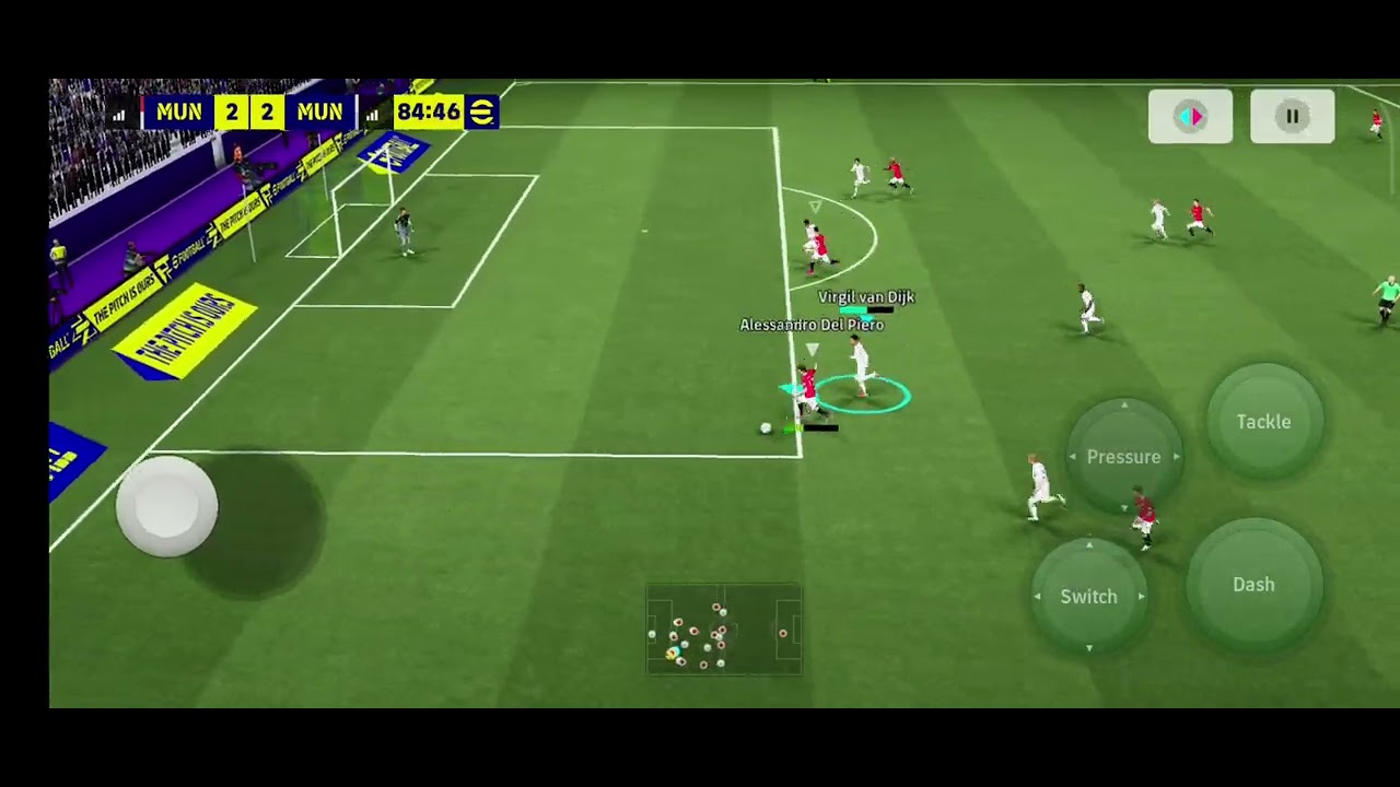 مباراة قوية  2---2