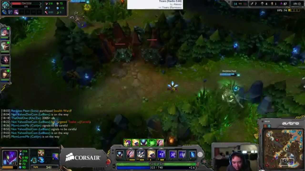 TSM TheOddOne - Kha'Zix Jungle [Diamond 1 Ranked solo queue]