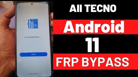 All Tecno android 11 frp bypass/ Tecno android 11 frp bypass Without PC