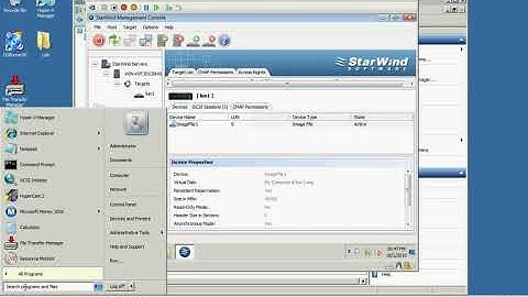 Configure storage virtualization Starwind in Windows server