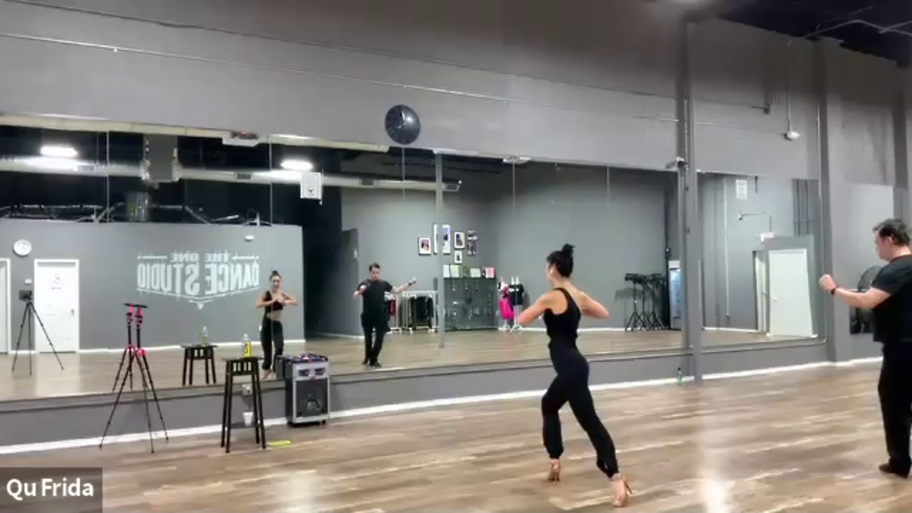 Samba stationary Samba walks 原地桑巴走步 Frida Qu