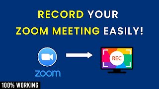 How to record zoom meeting on laptop and pc without host permission | Shafi Technique screenshot 2