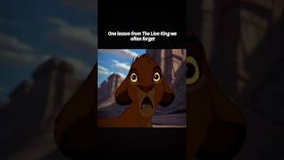 A lesson from The Lion King we often forget