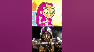 Teen titans got cooked | Video Games VS Cartoons Part 2 #1v1 #edit   #gaming #minecraft