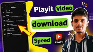 How to increase movie download speed in Playit | Playit download speed problem screenshot 4