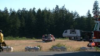 Brush Fire 221st Street Ct East & The Mountain Highway Spanaway WA