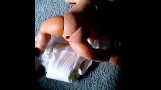 Changing my baby alive