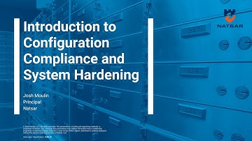 Introduction to Configuration Management and System Hardening