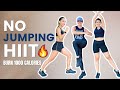 NO JUMPING HIIT WORKOUT | HIIT WORKOUT FOR FAT LOSS | HIIT WORKOUT AT HOME NO EQUIPMENT NEEDED