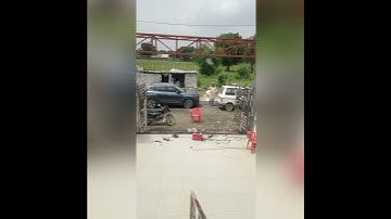 Swing folding gate automation at Godhra done by krishna home automation +919016042525