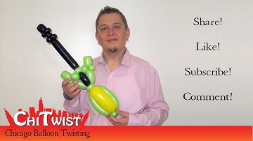 Guitar Balloon Twisting Instructions  | ChiTwist Chicago Balloon Twisting