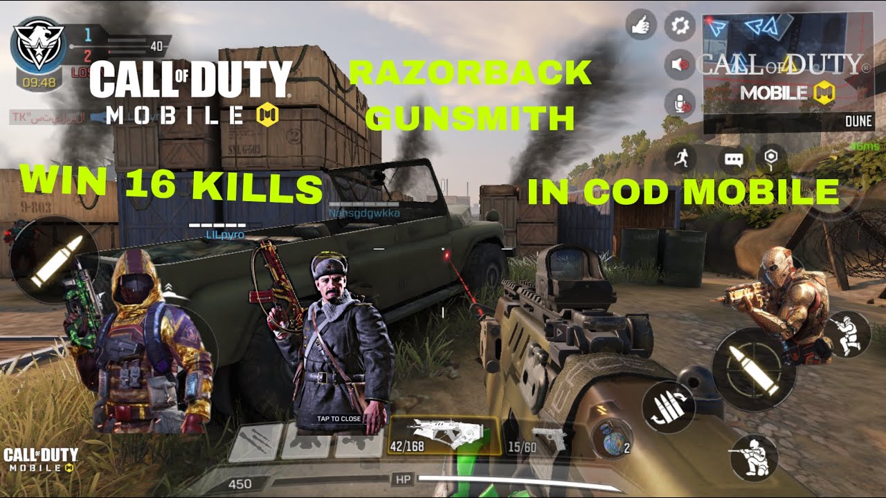 RAZORBACK GUNSMITH BUILD in COD MOBILE | Milton37Live Gaming