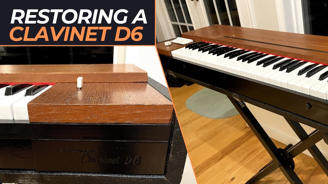 Restoring a Hohner Clavinet D6 (The Funkiest Electric Piano)