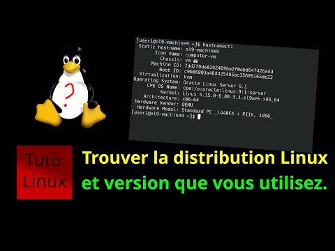 Vidéo: Comment savoir quelle distribution Linux est installée ?