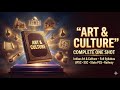 Art &amp; Culture Complete One Shot 🔥 | Indian Art &amp; Culture Full Syllabus | UPSC SSC State PCS Railway