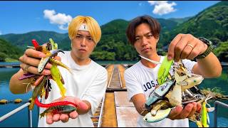 [Versus] Hard Lure vs. Soft Lure! Which One Will Win!? [Show Claw Collaboration] screenshot 4