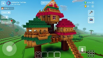 Block Craft 3D: Crafting Gameplay #4815 | Tree 🌳House 2 🏠