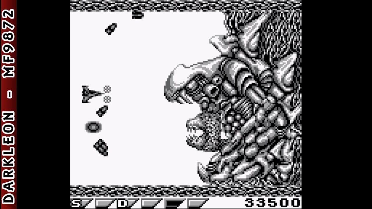 Game Boy - Gradius - The Interstellar Assault © 1992 Konami - Gameplay