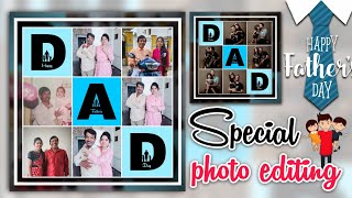 Father's Day Special Photo editing 🥰 Happy Father's Day❤️ PicsArt Collage Photo editing🤩#fathersday