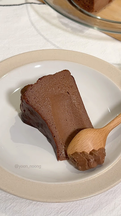 Chocolate Basque Burnt Cheesecake 🍫🍰 #cheesecake
